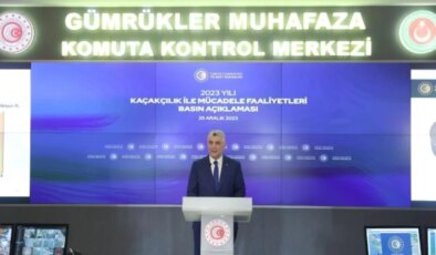 2023 Yılında 23 Milyar 74 Milyon Lira Değerinde Uyuşturucu ve Kaçak Ticari Eşya Yakalandı