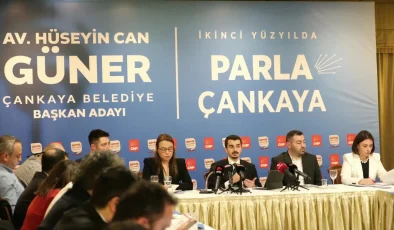 CHP Çankaya Belediye Başkan Adayı Hüseyin Can Güner Projelerini Anlattı