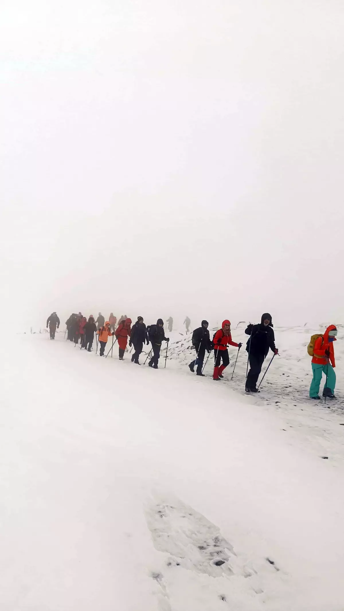 Bolu’da Dağcılar Köroğlu Dağı Zirvesine Tırmandı
