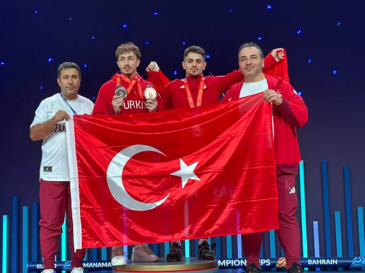 Halter Dünya Şampiyonasında Türk Sporcular 3 Madalya Kazandı