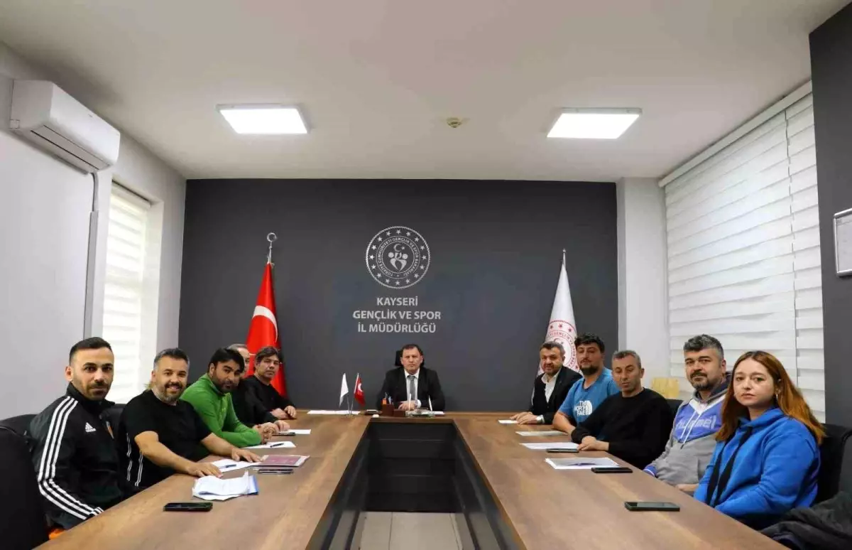 Kayseri’de Kayak Eğitim Planlama Toplantısı