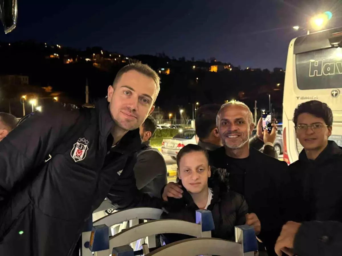Beşiktaş Rize’ye Geldi