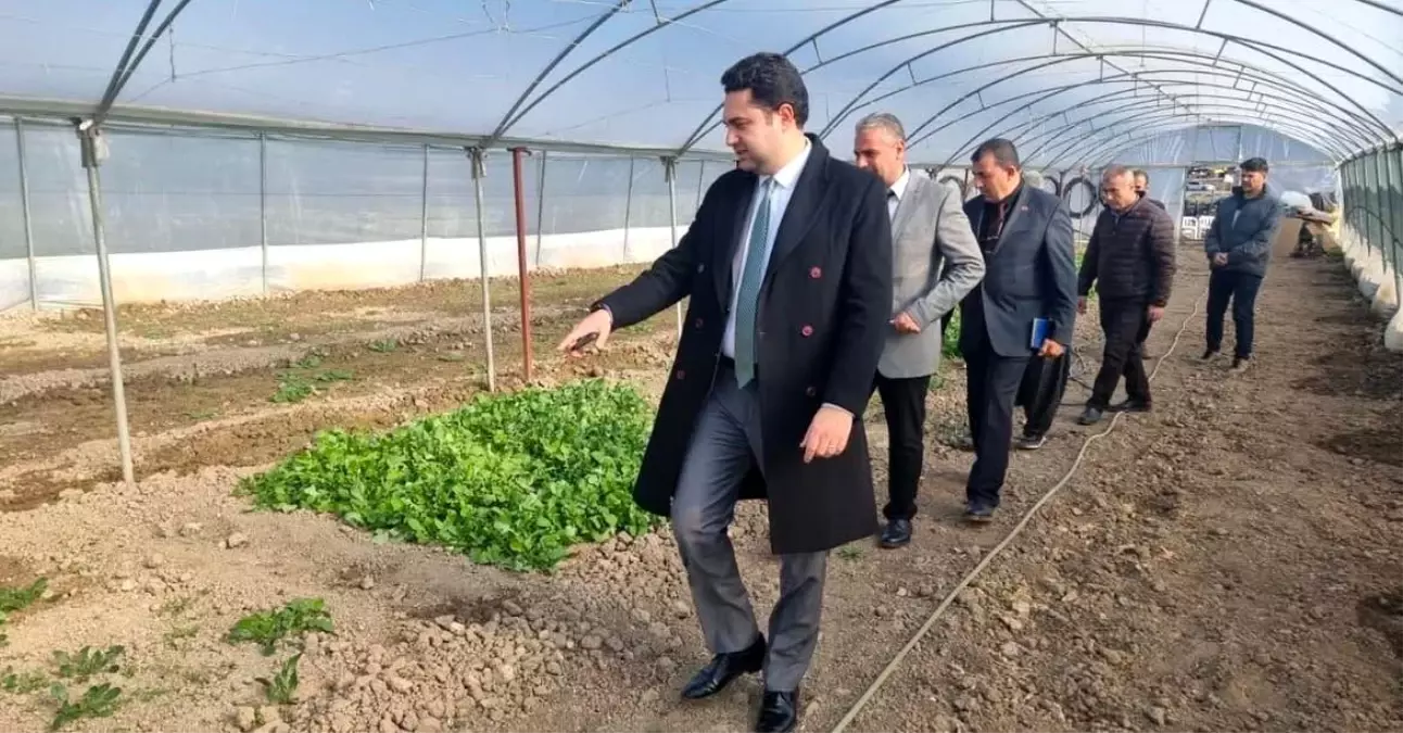 Gölbaşı’nda Üreticilere Hibe Sera Desteği