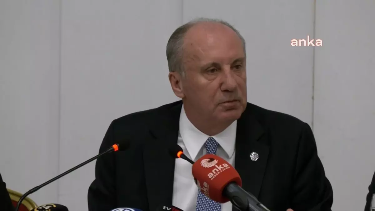 İnce’den Özdağ’ın Gözaltına Alınmasına Tepki