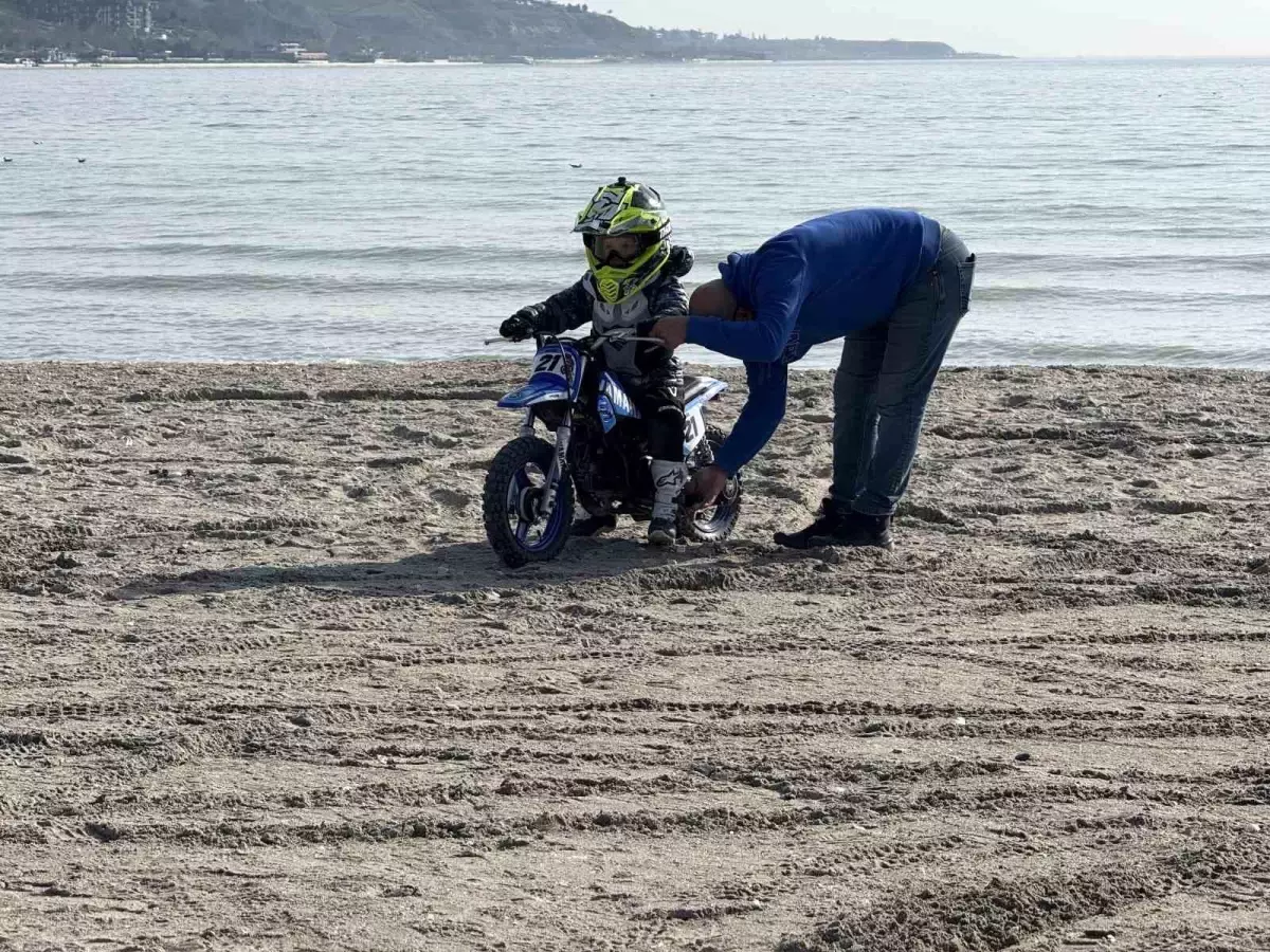 Minik Motocross Yeteneği: Deniz